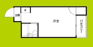 ジュネス大宮II【2階】の間取り