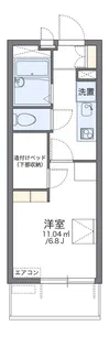 レオパレスエスペランザ【2階】の間取り