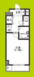 サンライズ壱番館【3階】の間取り