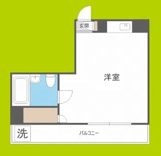 三明ハイツ【3階】の間取り