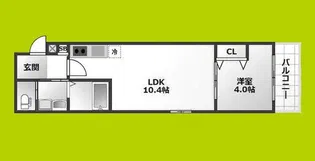ALEGRIA枚方公園Ⅱ【1階】の間取り