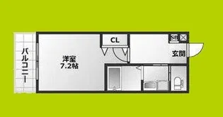 ALEGRIA枚方公園II【2階】の間取り