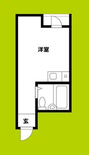 マンション・イン瓦屋町パートI【5階】の間取り
