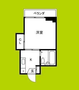 メゾンドール森ノ宮【3階】の間取り