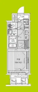 プレサンス塚本イノリア【4階】の間取り