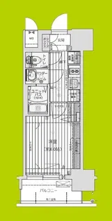 プレサンス塚本イノリア【5階】の間取り