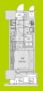 プレサンス塚本イノリア【3階】の間取り