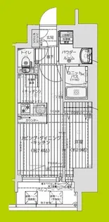プレサンス塚本イノリア【9階】の間取り
