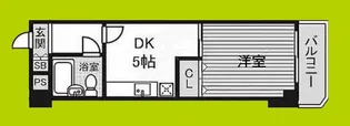 ライトハイツ【1階】の間取り
