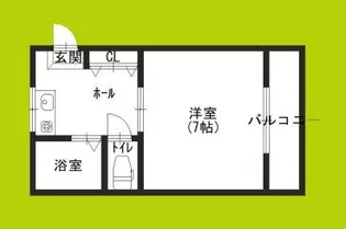 アメニティ三宅【3階】の間取り