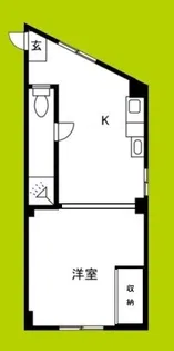勘助ビル【4階】の間取り