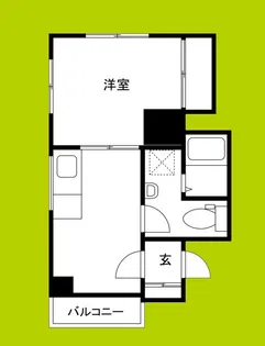 メゾン帝塚山【4階】の間取り