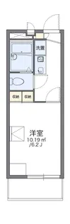 レオパレスフェリスII【2階】の間取り