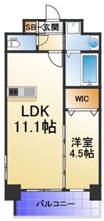 セントルイス京橋【1階】の間取り