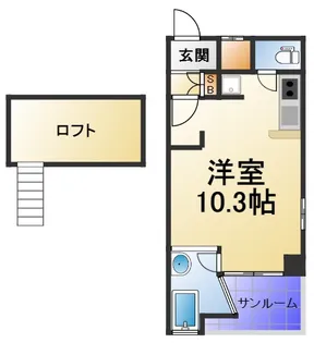 DUO GRAND梅田東【4階】の間取り