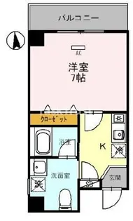 アヴェルラ都島【2階】の間取り