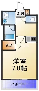 ウェルスクエア都島【3階】の間取り