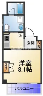 ヒューマン・レア京橋【2階】の間取り