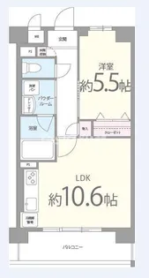 アルバグランデM【1階】の間取り