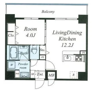 ベル・ステラ【6階】の間取り