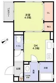 フォレストメゾンi【1階】の間取り