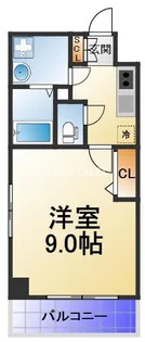 1Kの間取り画像