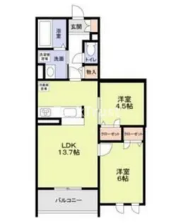 Forest Maison【2階】の間取り