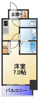 MJC都島レガーレ【3階】の間取り