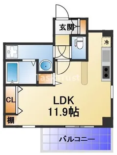 J-Style Doi【5階】の間取り