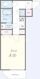 セイワパレス福島駅前【4階】の間取り