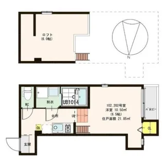 St.グランディール【1階】の間取り