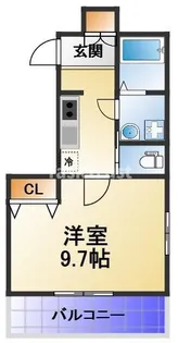 Star Crest【9階】の間取り