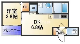 BISCUSS FORESTA SAKURANOMIYA【2階】の間取り