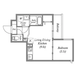 ROYAL MAISON 城東【4階】の間取り