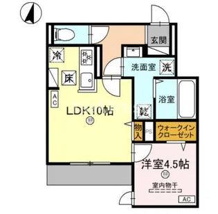 Clashist城北公園【1階】の間取り
