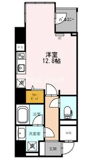 エトワール北新地【7階】の間取り