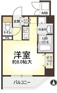 プリマベラ福島【6階】の間取り