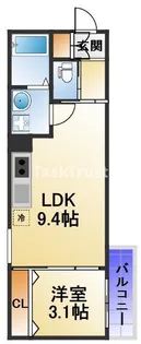 ル・レーヴ今津ノース【2階】の間取り