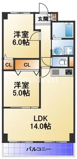 プリオール・トロワ【2階】の間取り