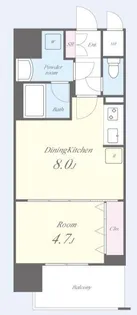 セイワパレス天王寺真田山【5階】の間取り