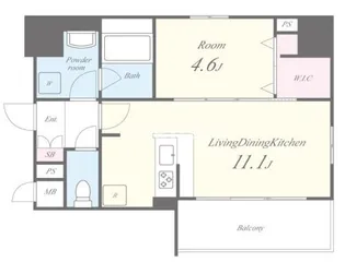 サン・マルベリー扇町【5階】の間取り