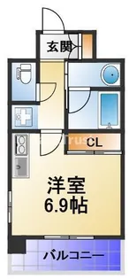 AubergeM【6階】の間取り