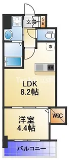 Alivis北梅田【3階】の間取り