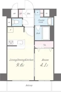 ノーヴルメゾン【2階】の間取り