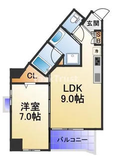 ユニゾン【6階】の間取り