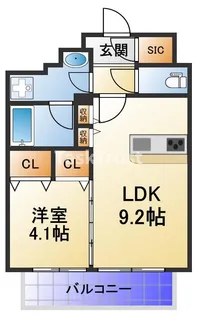 Gioia Altiri【3階】の間取り
