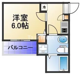 CRASTINE新森2丁目 【1階】の間取り