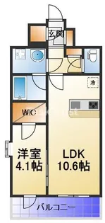 LA GRACE SENBAYASHI【3階】の間取り