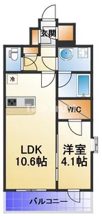 LA GRACE SENBAYASHI【3階】の間取り