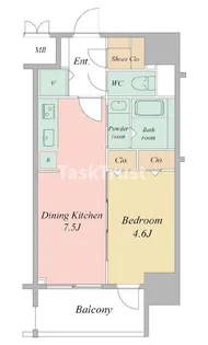 BLAU本町東【12階】の間取り